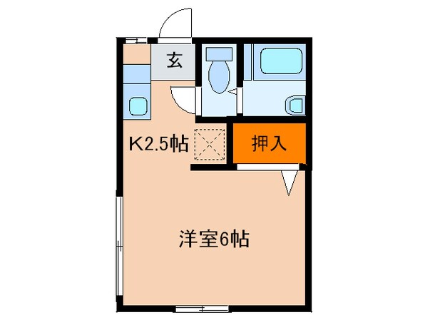 メゾン山口の物件間取画像